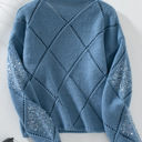  Sequin Knit Sweater