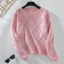 Small Pink Sequin Knit Sweater