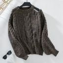  Womens Cold Shoulder Sweater