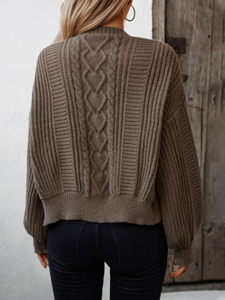 Women's Sweater Open Front Cardigan