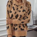  Women's Leopard Sweater