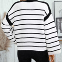  Women's Stripe Sweater