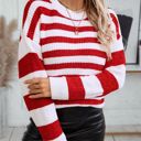  Women's Striped Pullover Sweater