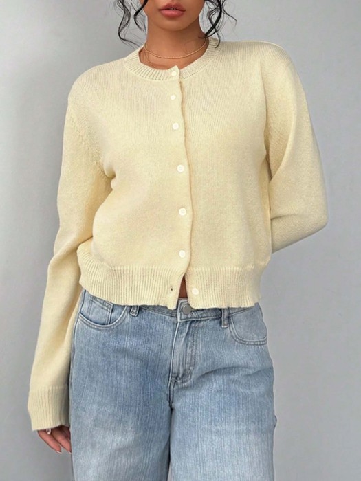 Lightweight Long Sleeve knit Cardigan