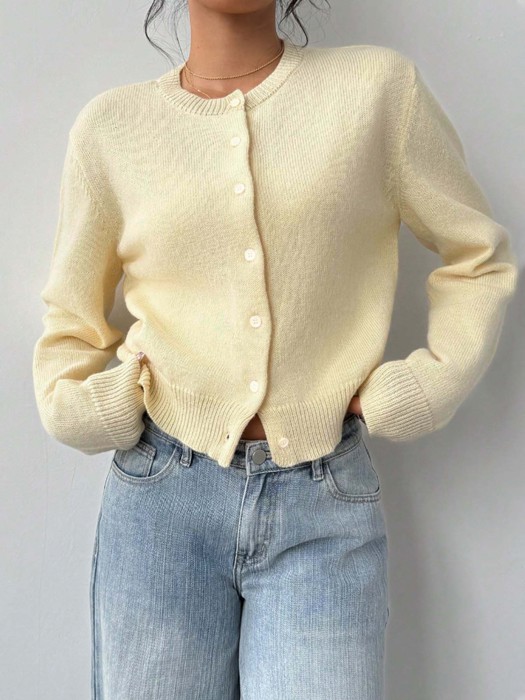 Lightweight Long Sleeve knit Cardigan