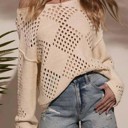  Acrylic Long Sleeve Pullover Sweater