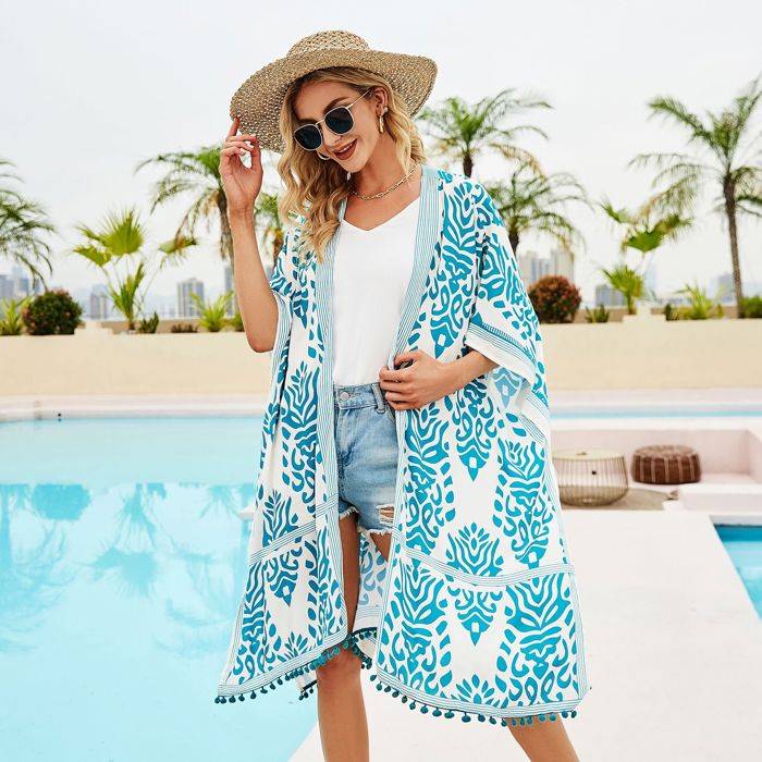 Beach Chiffon Kimono 