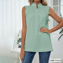 Large Light Green Sweet Smocked Ruffled Top