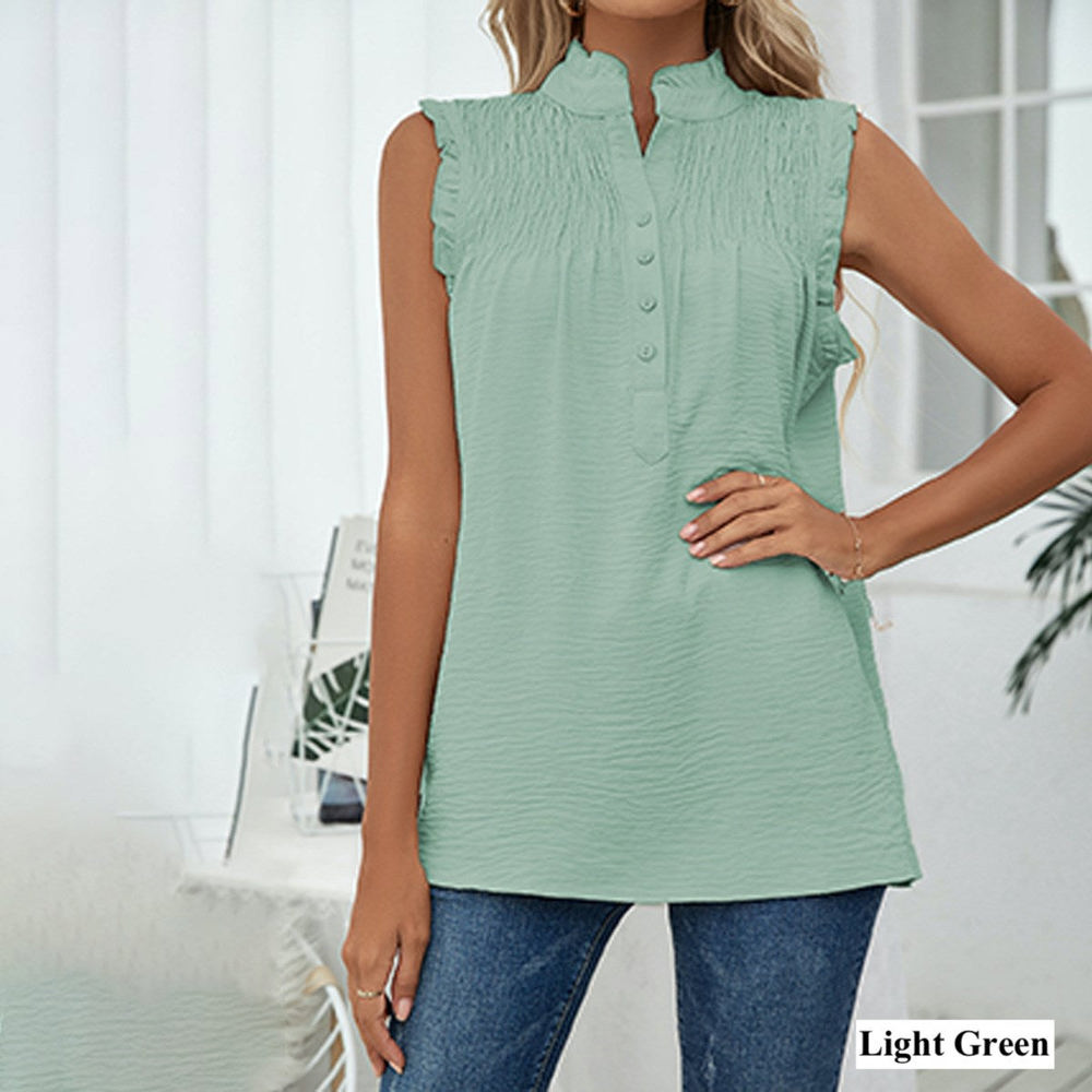 Sweet Smocked Ruffled Top