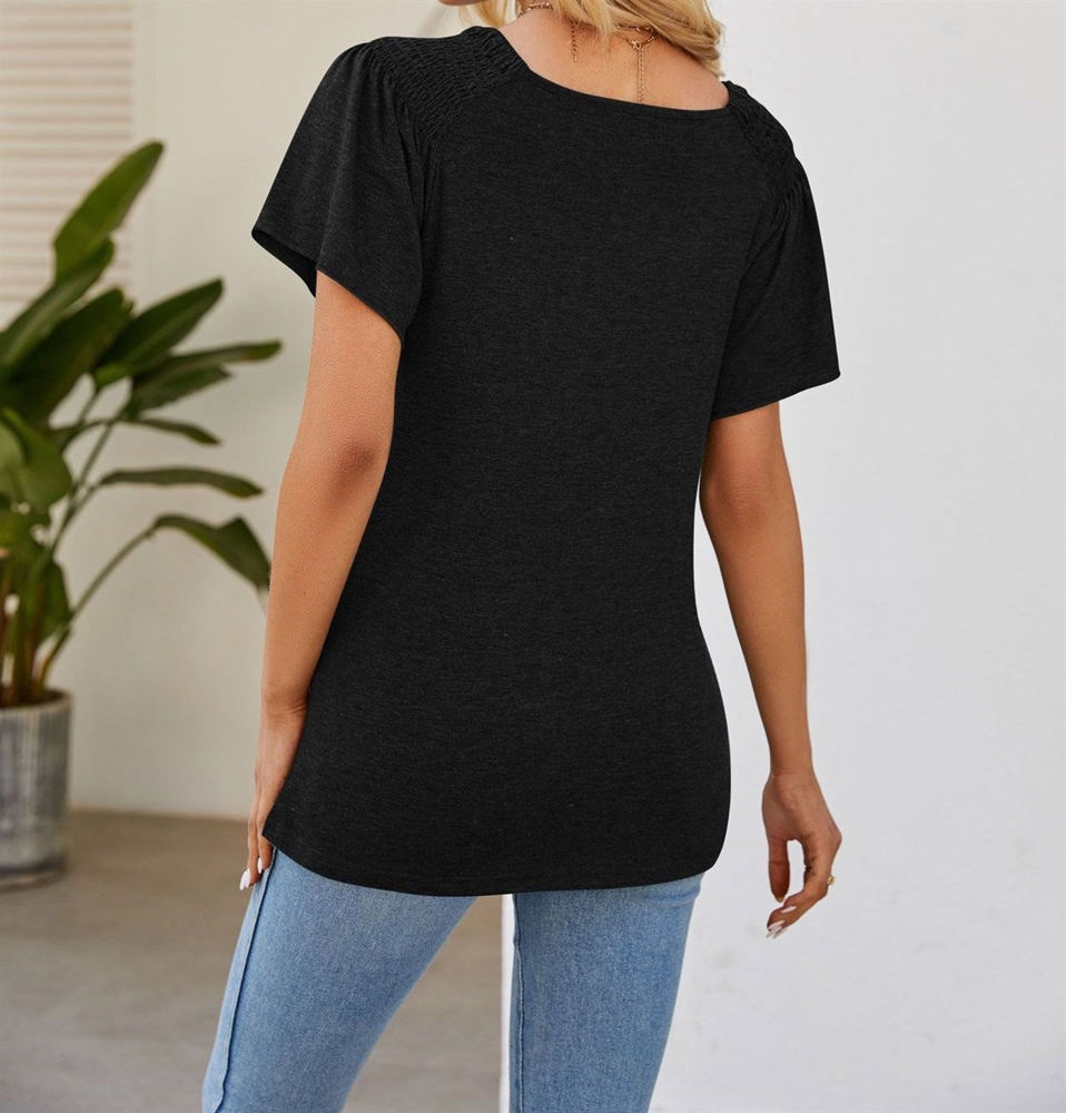 Off The Shoulder Convertible Loose Sleeve Top