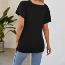  Off The Shoulder Convertible Loose Sleeve Top