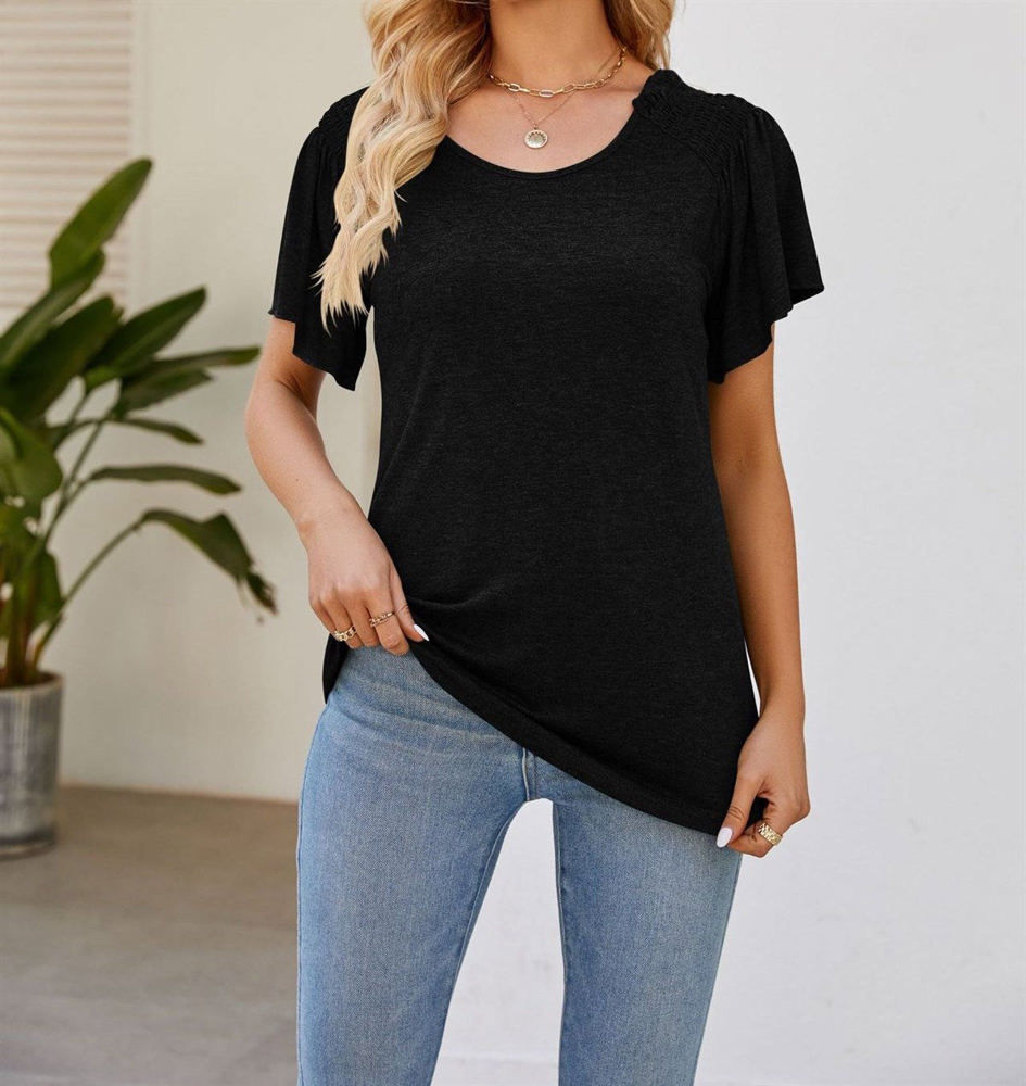 Off The Shoulder Convertible Loose Sleeve Top