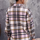 Large Pink Perfect Plaid Shacket