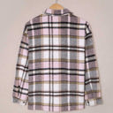 Large Pink Perfect Plaid Shacket