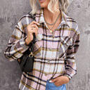 XL Pink Perfect Plaid Shacket