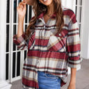 XXL Red Perfect Plaid Shacket