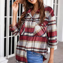 XXL Red Perfect Plaid Shacket