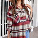 XXL Red Perfect Plaid Shacket