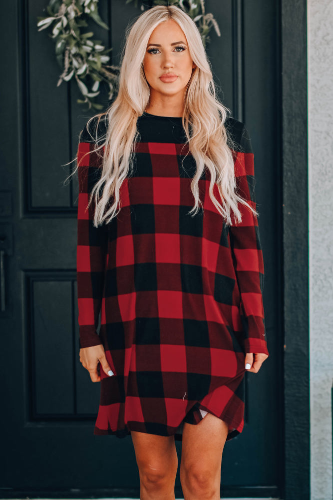 Buffalo Plaid Dress