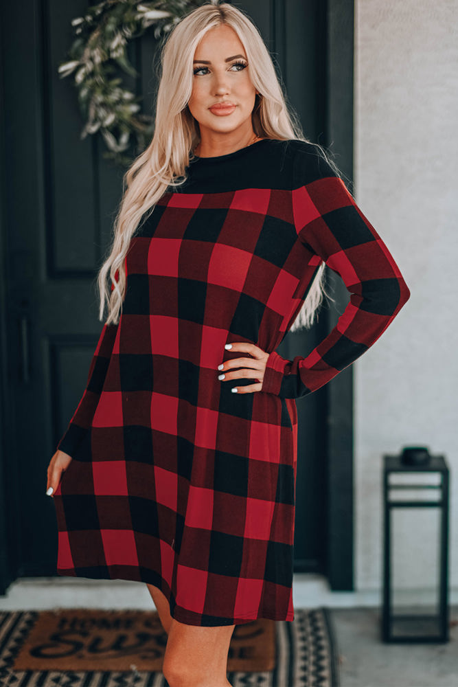 Buffalo Plaid Dress