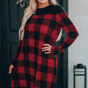  Buffalo Plaid Dress