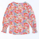 Small Pink All Over Floral Print Long Sleeve Top