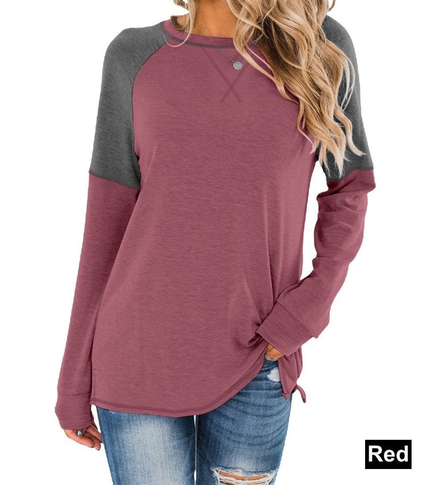 Colorblock Raglan Top