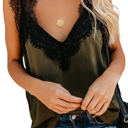 Small Green Gorgeous Lace Shoulder Top