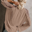 Small Pink Splendid Lace Blouse