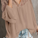 Small Pink Splendid Lace Blouse