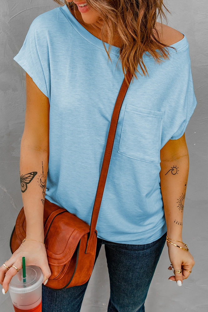 Side Slit Pocket Top