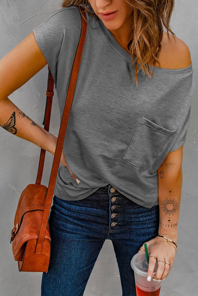 Side Slit Pocket Top