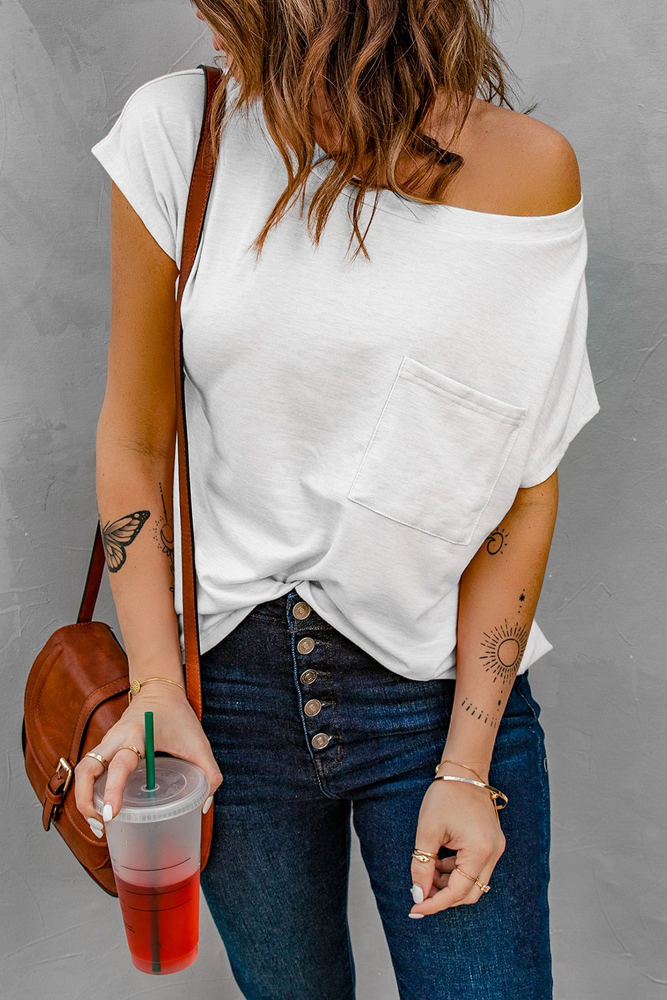 Side Slit Pocket Top