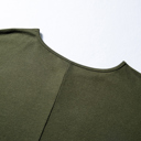  Green Extended Cuffs Long Sleeve Top