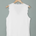 Small Ivory Eyelash Tank Top