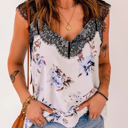  Sweet Lace Floral Tank