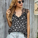 Small Floral Sweet Lace Floral Tank