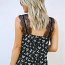 Small Floral Sweet Lace Floral Tank