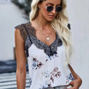 Small White Sweet Lace Floral Tank