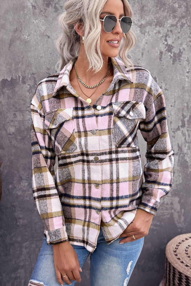 Perfect Plaid Shacket LC