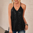  Racerback Sequin Tank