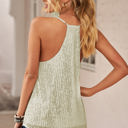  Racerback Sequin Tank