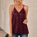  Racerback Sequin Tank