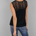  Lace Back Sleeveless Top