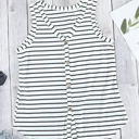  Striped Sleeveless Top