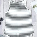  Striped Sleeveless Top