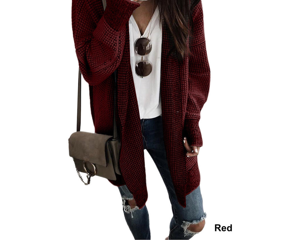 Textured Long Cardigan