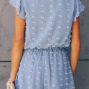 Large Blue Dotted Romper