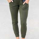  Pleated High Waist Pocket Leggings Pants