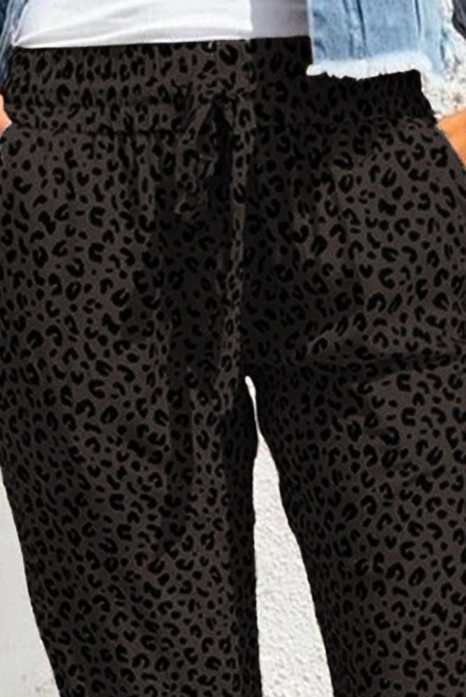 Comfy Leopard Joggers